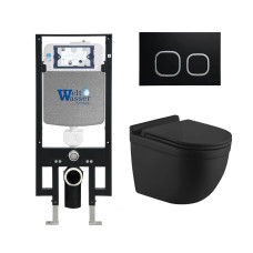 Душевая кабина Weltwasser AMBERG 497 + HEIMBACH 043 MT-BL + AMBERG RD-BL 10000012226