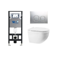 Душевая кабина Weltwasser AMBERG 506 + HEIMBACH 043 GL-WT + AMBERG RD-MT CR 10000012148