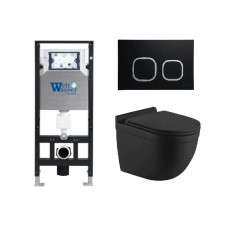 Душевая кабина Weltwasser AMBERG 506 + HEIMBACH 043 MT-BL + AMBERG RD-BL 10000012236