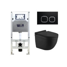 Душевая кабина Weltwasser AMBERG 506 ST + HEIMBACH 043 MT-BL + AMBERG RD-BL 10000012241
