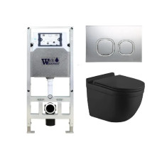 Душевая кабина Weltwasser AMBERG 506 ST + HEIMBACH 043 MT-BL + AMBERG RD-CR 10000012242