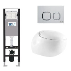 Душевая кабина Weltwasser AMBERG 350 + JECKENBACH 004 GL-WT + AMBERG RD-WT 10000012347