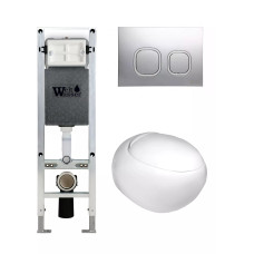 Душевая кабина Weltwasser AMBERG 350 ST + JECKENBACH 004 GL-WT + AMBERG RD-MT CR 10000006536