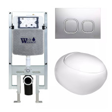 Душевая кабина Weltwasser AMBERG 497 ST + JECKENBACH 004 GL-WT + AMBERG RD-MT CR 10000006713