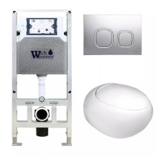 Душевая кабина Weltwasser AMBERG 506 ST + JECKENBACH 004 GL-WT + AMBERG RD-MT CR 10000006889