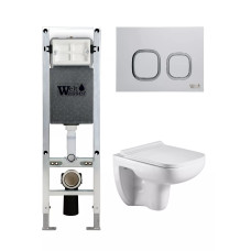 Душевая кабина Weltwasser AMBERG 350 ST + KEHLBACH 004 GL-WT + AMBERG RD-WT 10000006541