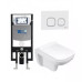 Душевая кабина Weltwasser AMBERG 497 + KEHLBACH 004 GL-WT + AMBERG RD-WT 10000006630