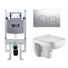 Душевая кабина Weltwasser AMBERG 497 ST + KEHLBACH 004 GL-WT + AMBERG RD-CR 10000006716
