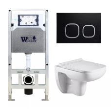 Душевая кабина Weltwasser AMBERG 506 ST + KEHLBACH 004 GL-WT + AMBERG RD-BL 10000006892
