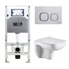 Душевая кабина Weltwasser AMBERG 506 ST + KEHLBACH 004 GL-WT + AMBERG RD-WT 10000006894