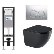 Душевая кабина Weltwasser AMBERG 350 + MERZBACH 043 GL-BL + AMBERG RD-CR 10000012370