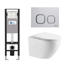 Душевая кабина Weltwasser AMBERG 350 + MERZBACH 043 XL GL-WT + AMBERG RD-WT 10000013759