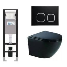 Душевая кабина Weltwasser AMBERG 350 + MERZBACH 041 XL MT-BL + AMBERG RD-BL 10000012364