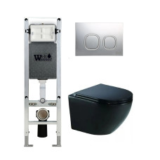 Душевая кабина Weltwasser AMBERG 350 ST + MERZBACH 041 XL MT-BL + AMBERG RD-CR 10000010929