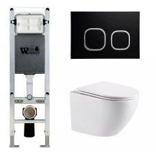 Душевая кабина Weltwasser AMBERG 350 ST + MERZBACH 043 GL-WT + AMBERG RD-BL 10000011282