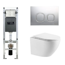 Душевая кабина Weltwasser AMBERG 350 ST + MERZBACH 043 GL-WT + AMBERG RD-CR 10000011283