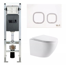 Душевая кабина Weltwasser AMBERG 350 ST + MERZBACH 043 GL-WT + AMBERG RD-WT 10000011285