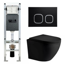 Душевая кабина Weltwasser AMBERG 350 ST + MERZBACH 043 MT-BL + AMBERG RD-BL 10000011322