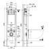 Душевая кабина Weltwasser AMBERG 350 ST + MERZBACH 043 XL MT-BL + AMBERG RD-CR 10000014103