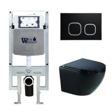 Душевая кабина Weltwasser AMBERG 497 ST + MERZBACH 041 XL MT-BL + AMBERG RD-BL 10000010938