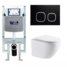 Душевая кабина Weltwasser AMBERG 497 ST + MERZBACH 043 GL-WT + AMBERG RD-BL 10000011292