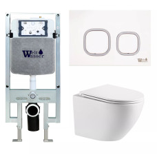 Душевая кабина Weltwasser AMBERG 497 ST + MERZBACH 043 GL-WT + AMBERG RD-WT 10000011295