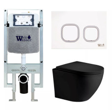 Душевая кабина Weltwasser AMBERG 497 ST + MERZBACH 043 MT-BL + AMBERG RD-WT 10000011338