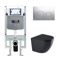 Душевая кабина Weltwasser AMBERG 497 ST + MERZBACH 043 GL-BL + AMBERG RD-CR 10000012182