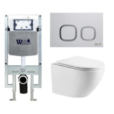 Душевая кабина Weltwasser AMBERG 497 ST + MERZBACH 043 XL GL-WT + AMBERG RD-WT 10000013774