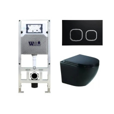 Душевая кабина Weltwasser AMBERG 506 ST + MERZBACH 041 XL MT-BL + AMBERG RD-BL 10000010943