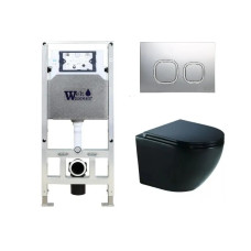Душевая кабина Weltwasser AMBERG 506 ST + MERZBACH 041 XL MT-BL + AMBERG RD-MT CR 10000010945