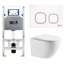 Душевая кабина Weltwasser AMBERG 506 ST + MERZBACH 043 GL-WT + AMBERG RD-WT 10000011300