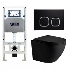 Душевая кабина Weltwasser AMBERG 506 ST + MERZBACH 043 MT-BL + AMBERG RD-BL 10000011345