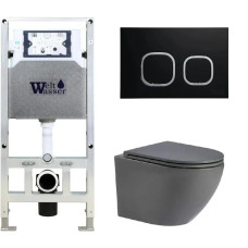 Душевая кабина Weltwasser AMBERG 506 ST + MERZBACH 043 MT-GR + AMBERG RD-BL 10000011386
