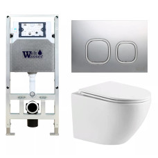 Душевая кабина Weltwasser AMBERG 506 ST + MERZBACH 043 MT-WT + AMBERG RD-CR 10000011426