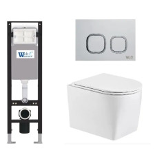 Душевая кабина Weltwasser AMBERG 350 + NESENBACH 004 GL-WT + AMBERG RD-WT 10000012397