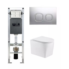 Душевая кабина Weltwasser AMBERG 350 ST + NESENBACH 004 GL-WT + AMBERG RD-CR 10000008921