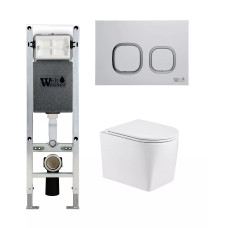 Душевая кабина Weltwasser AMBERG 350 ST + NESENBACH 004 GL-WT + AMBERG RD-WT 10000008923