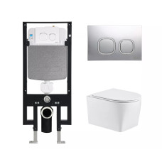 Душевая кабина Weltwasser AMBERG 497 + NESENBACH 004 GL-WT + AMBERG RD-CR 10000008925