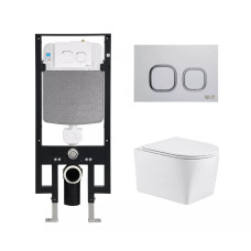 Душевая кабина Weltwasser AMBERG 497 + NESENBACH 004 GL-WT + AMBERG RD-WT 10000008927