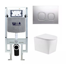 Душевая кабина Weltwasser AMBERG 497 ST + NESENBACH 004 GL-WT + AMBERG RD-MT CR 10000008930