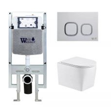 Душевая кабина Weltwasser AMBERG 497 ST + NESENBACH 004 GL-WT + AMBERG RD-WT 10000008931