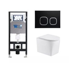 Душевая кабина Weltwasser AMBERG 506 + NESENBACH 004 GL-WT + AMBERG RD-BL 10000008932