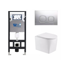 Душевая кабина Weltwasser AMBERG 506 + NESENBACH 004 GL-WT + AMBERG RD-MT CR 10000008934
