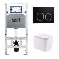 Душевая кабина Weltwasser AMBERG 506 ST + NESENBACH 004 GL-WT + AMBERG RD-BL 10000008936