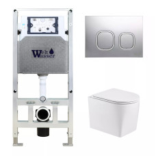 Душевая кабина Weltwasser AMBERG 506 ST + NESENBACH 004 GL-WT + AMBERG RD-MT CR 10000008938