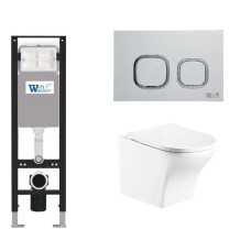 Душевая кабина Weltwasser AMBERG 350 + ODENBACH 004 GL-WT + AMBERG RD-WT 10000012402
