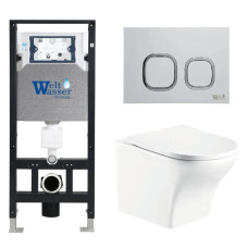 Душевая кабина Weltwasser AMBERG 506 + ODENBACH 004 GL-WT + AMBERG RD-WT 10000006830