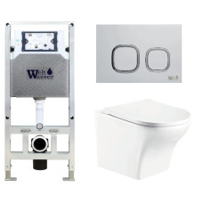 Душевая кабина Weltwasser AMBERG 506 ST + ODENBACH 004 GL-WT + AMBERG RD-WT 10000006918