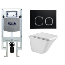 Душевая кабина Weltwasser AMBERG 497 ST + ROTBACH 004 GL-WT + AMBERG RD-BL 10000006743